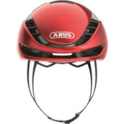 Abus Gamechanger 2.0 racefietshelm met aerodynamisch ontwerp en ventilatiegaten, geschikt voor wielrenners.