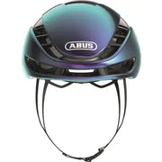 Abus Gamechanger 2.0 racefiets helm met aerodynamisch ontwerp en blade-ventilatie, zichtbaar van de zijkant op de afbeelding.