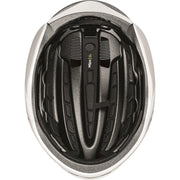 Abus Gamechanger 2.0 Mips racefietshelm met ventilatieopeningen en verstelbare sluiten, zwart en rood design.