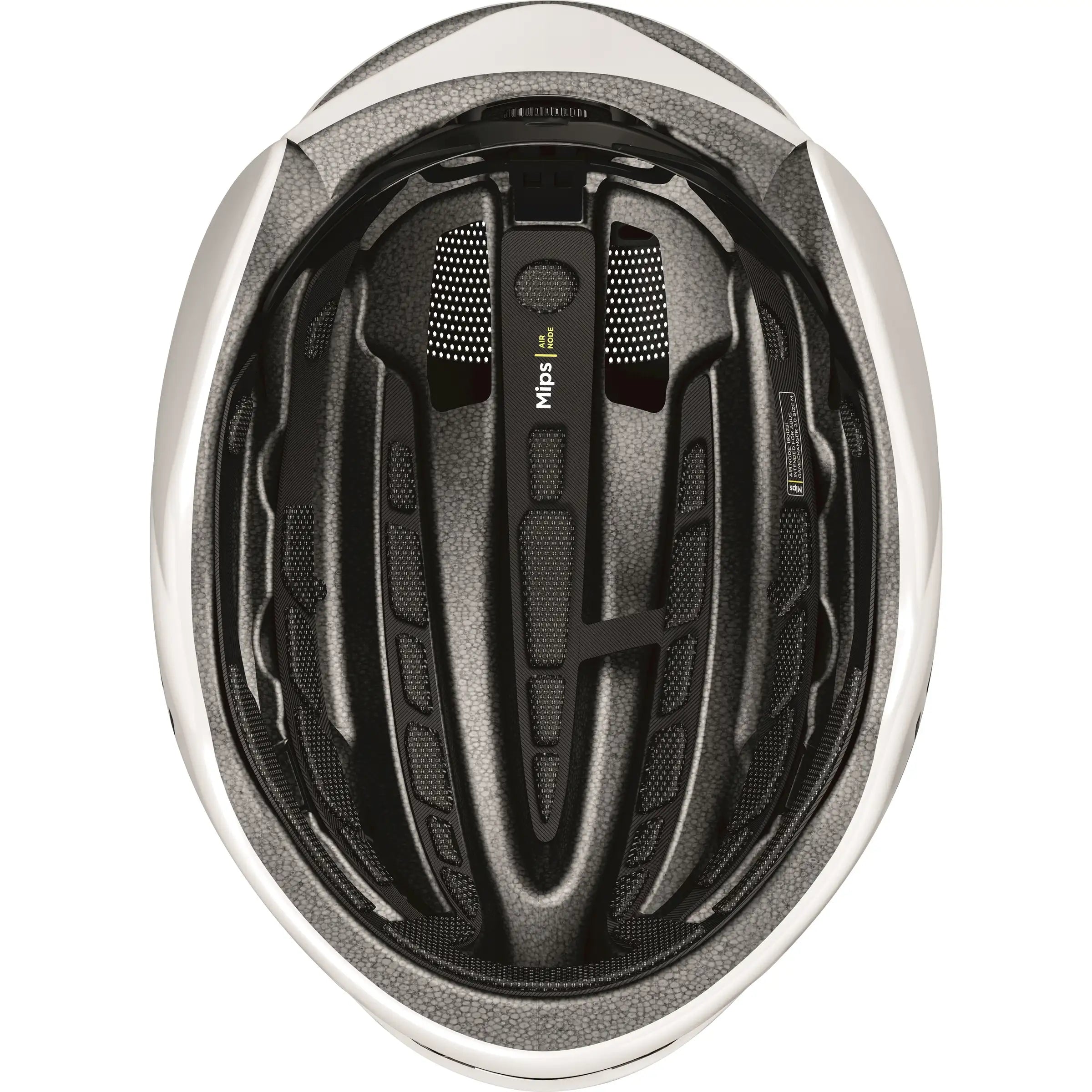 Abus Gamechanger 2.0 Mips racefietshelm met ventilatieopeningen en verstelbare sluiten, zwart en rood design.