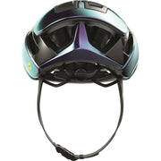 Abus Gamechanger 2.0 Mips racefietshjelm met aerodynamisch ontwerp en ventilerende functies, geschikt voor wielrenners.
