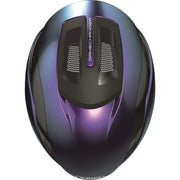 Abus Gamechanger 2.0 Mips racefietshoofdbedekking met ventilatiegaten en verstelbare riem, zwart, op een witte achtergrond