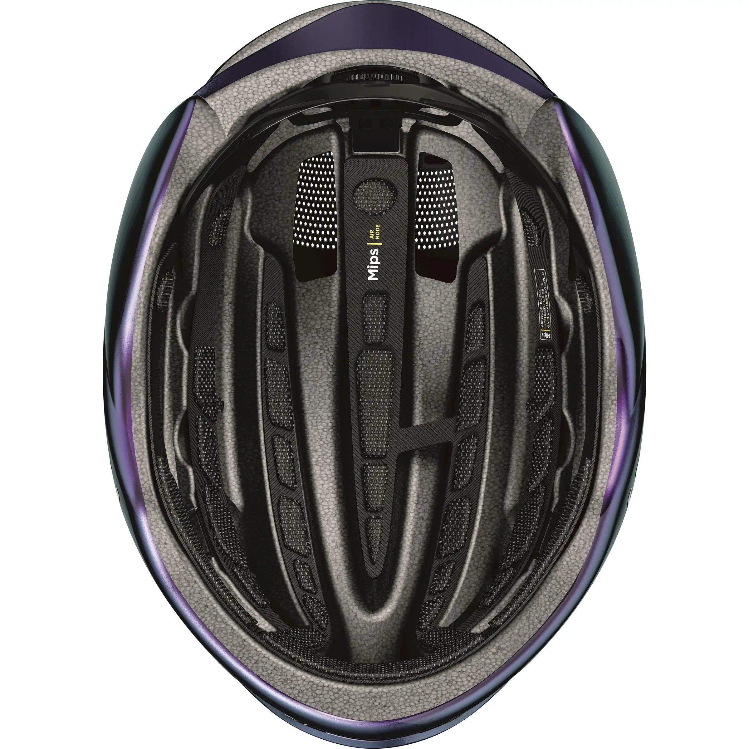 Abus Gamechanger 2.0 Mips racefietshelm met aerodynamisch ontwerp en ventilatiegaten, geschikt voor wielrenners.