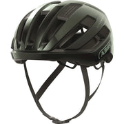 Abus Wingback racefietshelm met aerodynamisch ontwerp en verstelbare ventilatieopeningen, geschikt voor wielrenners
