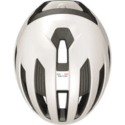 Abus Wingback racefietshoofdbescherming met aerodynamisch ontwerp, zwart met branding, geschikt voor wielrenners
