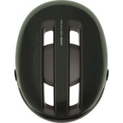 Abus Hud-Y Ace speed pedelec helm met geïntegreerd glazen vizier en USB-achterlicht, lichtgewicht en veilig voor fietsers