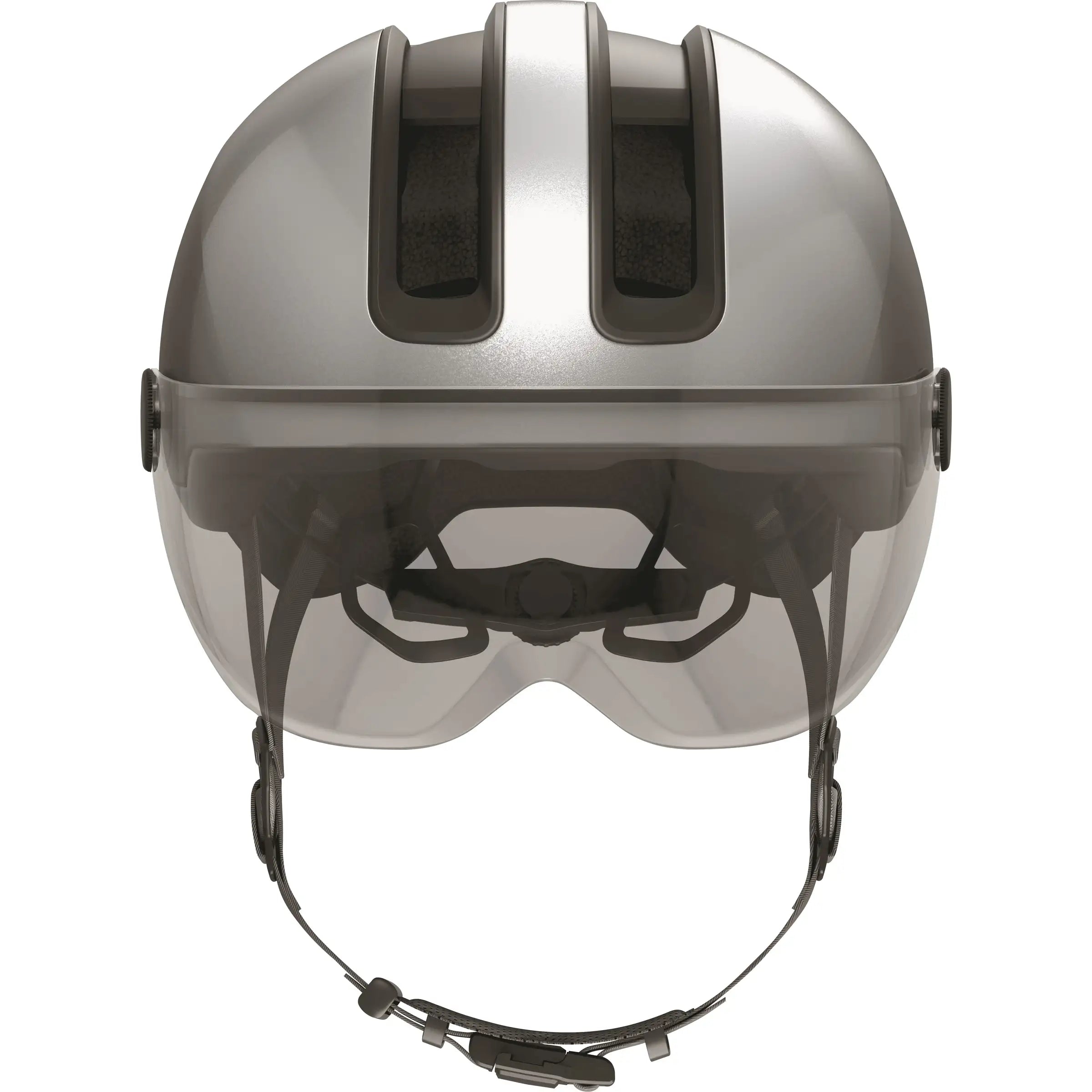 Abus Speed Pedelec helm Hud-Y Ace met ventilatieopeningen en comfortabele pasvorm, geschikt voor elektrische fietsers.