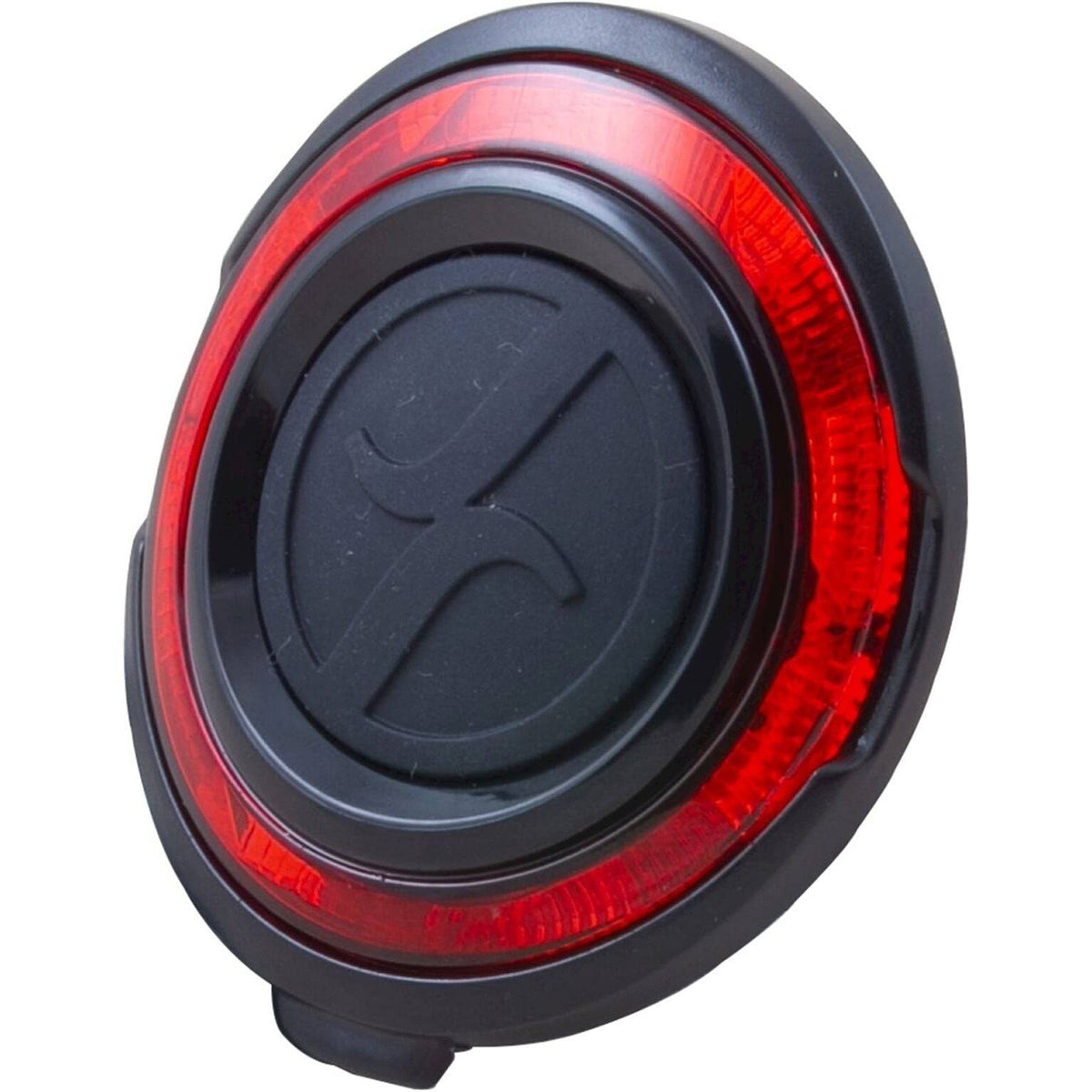 Spanninga achterlicht kapje O-Guard / O-Xb, beschermhoes voor fietsachterlicht, zwart kunststof, zichtbaar op de afbeelding