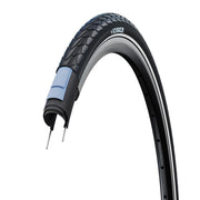 Schwalbe Marathon Racer Raceguard 28-inch e-bike band met versterkte zijwanden en anti-lek bescherming op de afbeelding