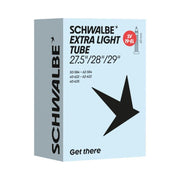 Schwalbe SV19A extra lichte MTB binnenband 27,5 inch met 40 mm ventiel, geschikt voor 28/29" en 27,5" fietsen