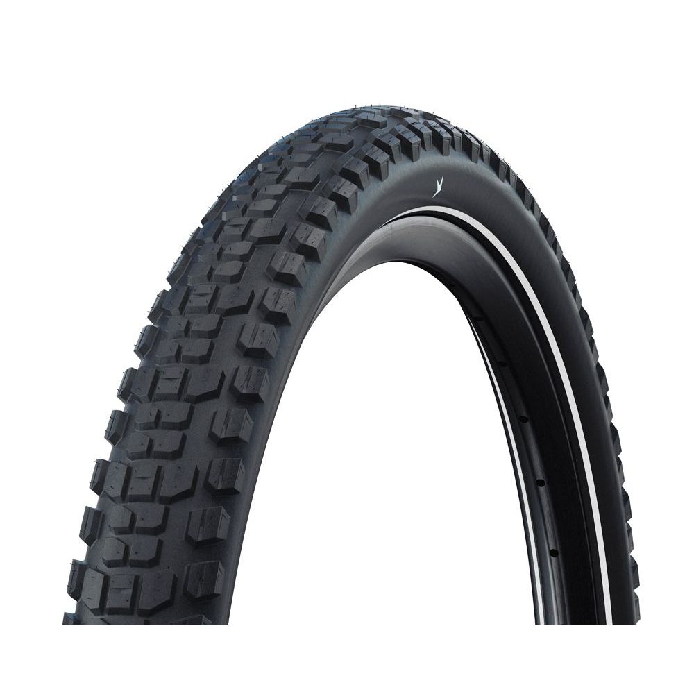 Zwarte Schwalbe MTB buitenband 27,5" Johnny Watts Addix Performance met Greenguard bescherming, 60-584.