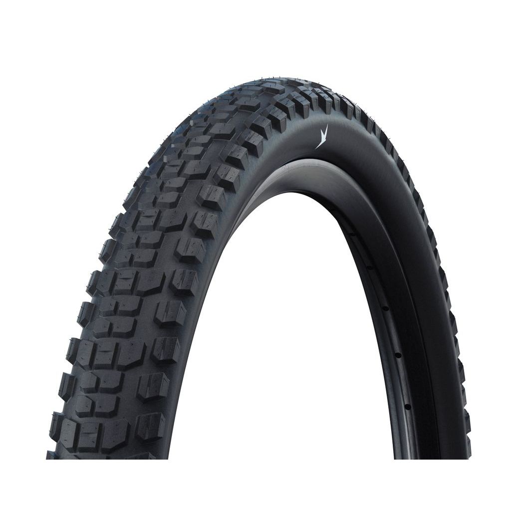 Zwarte Schwalbe 29-inch MTB buitenband Johnny Watts ADDIX RaceGuard met Double Defense, vouwband en anti-lek bescherming