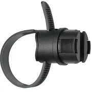 Axa Resolute 15 mm kabelslot met houder, stevige beveiligingsslot voor kabels, zwart kunststof met bevestigingsclip