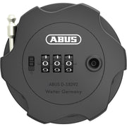 Abus Combiflex Adventure fietsslot 75 cm met cijfercode en Ø4,0 mm voor fietsbeveiliging, zwart kunststof en metalen bevestiging