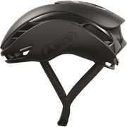 Abus Gamechanger 2.0 racefietshal, aerodynamisch design met Blade ventilatie voor racefietsers, zwart met oranje details