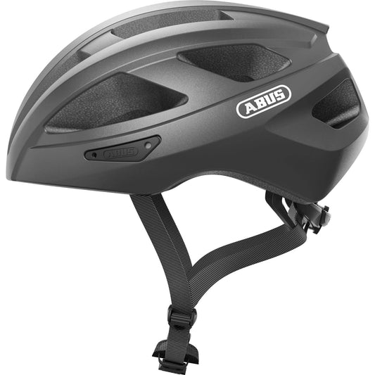 Abus Fietshelm Macator Matt Titan S 51-55Cm - Le coq wielerartikelen