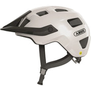 Abus Motrip Mips MTB fietshelm met verstelbaar systeem en ventilerende opening voor mountainbikers.