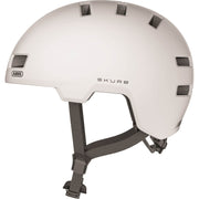 Abus Skurb Urban Safety MTB-helm met ventilatiegaten en reflecterende details voor veilig fietsen.