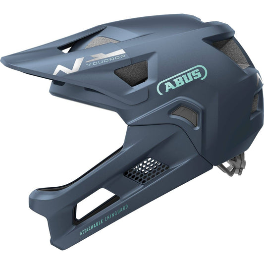 Abus Fietshelm Youdrop Ff Midnight Blauw S 48-55Cm - Le coq wielerartikelen