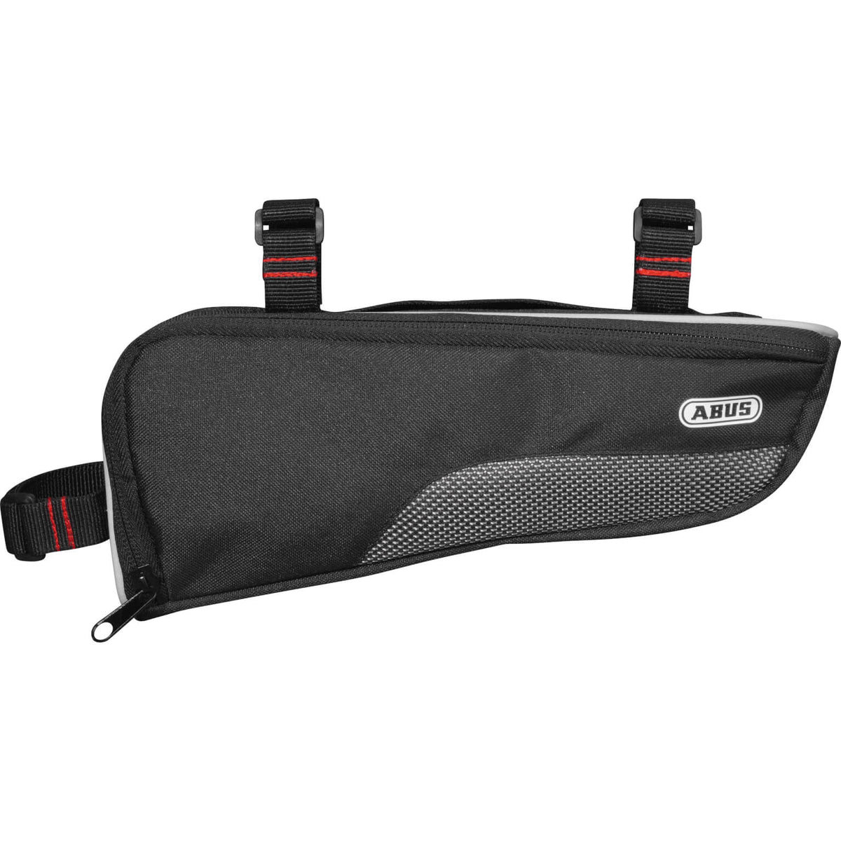Abus Basico St 5200 fietsframe tas, 1,2 liter bikepacking tas bevestigd aan fietsframe, duurzame en compacte ontwerp