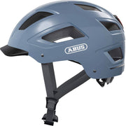 Abus Hyban 2.0 E-bike fietshelm met geïntegreerd LED-achterlicht en ventilatieopeningen, veiligheidshelm voor fietsers