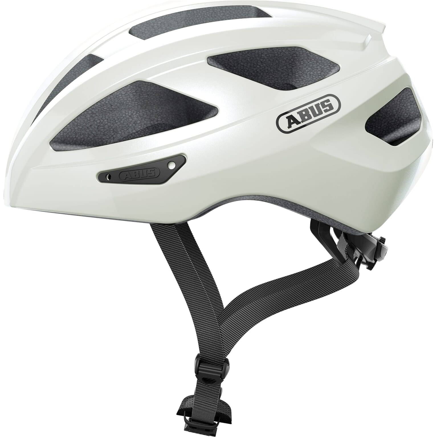 Abus Helm Macator Pearl White M 52-58Cm - Le coq wielerartikelen