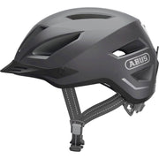 Abus Pedelec 2.0 speed pedelec fietshelm met oplaadbare lamp, lichte en veilige fietshelm voor speed pedelecs, zwart.