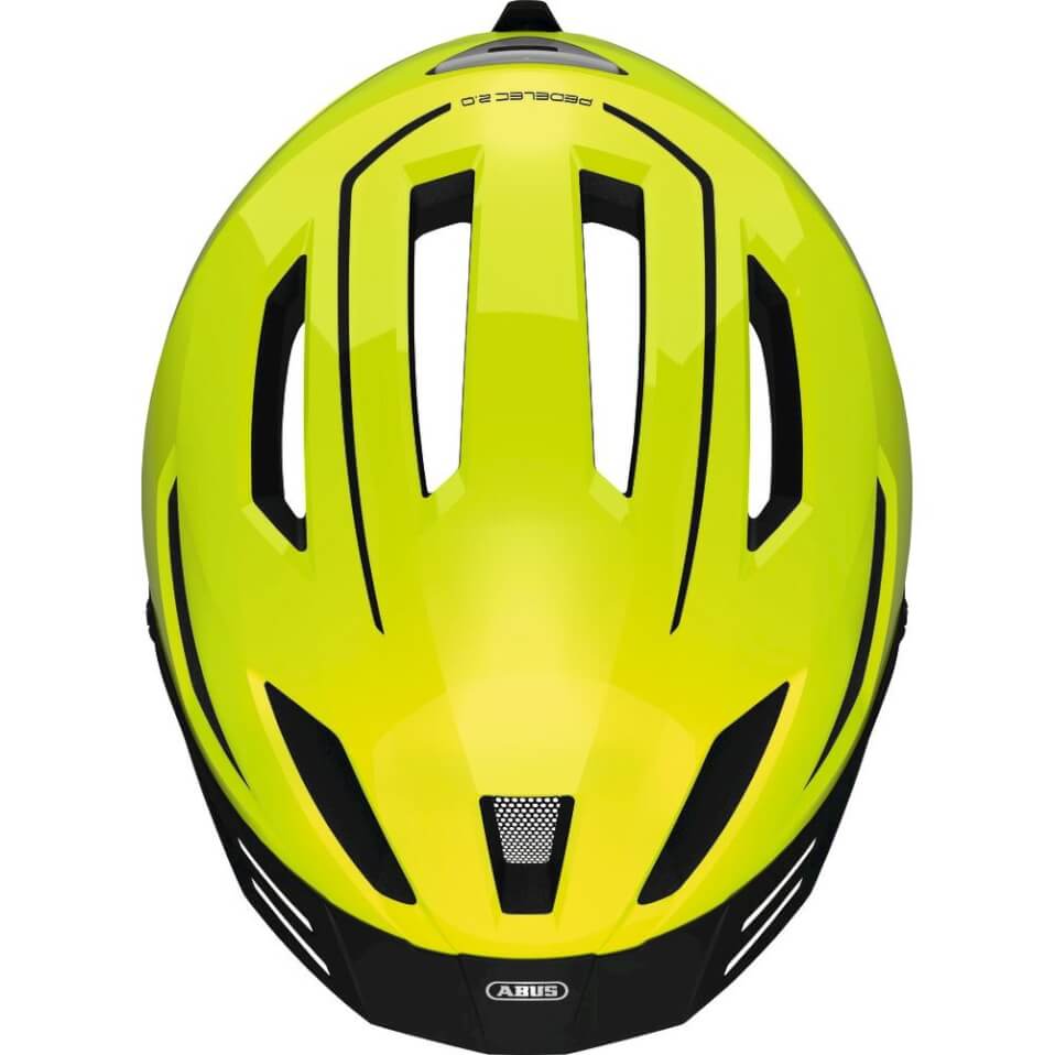 Abus Helm Pedelec 2.0 Signal Yellow - Le coq wielerartikelen