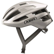 Abus Powerdome racefietshelm met ventilatie en zoom-ace sluiting, Italiaans gemaakt, geschikt voor wielrenners.