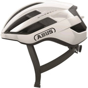 Abus Wingback racefietshoofdbescherming met aerodynamisch ontwerp en ventilatie voor wielrenners.