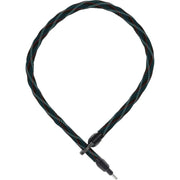 Abus ACH Ivy inbusslot met 130 cm ketting en Ivytex hoes, grijs, stevig beveiligingskettingslot voor fietsen