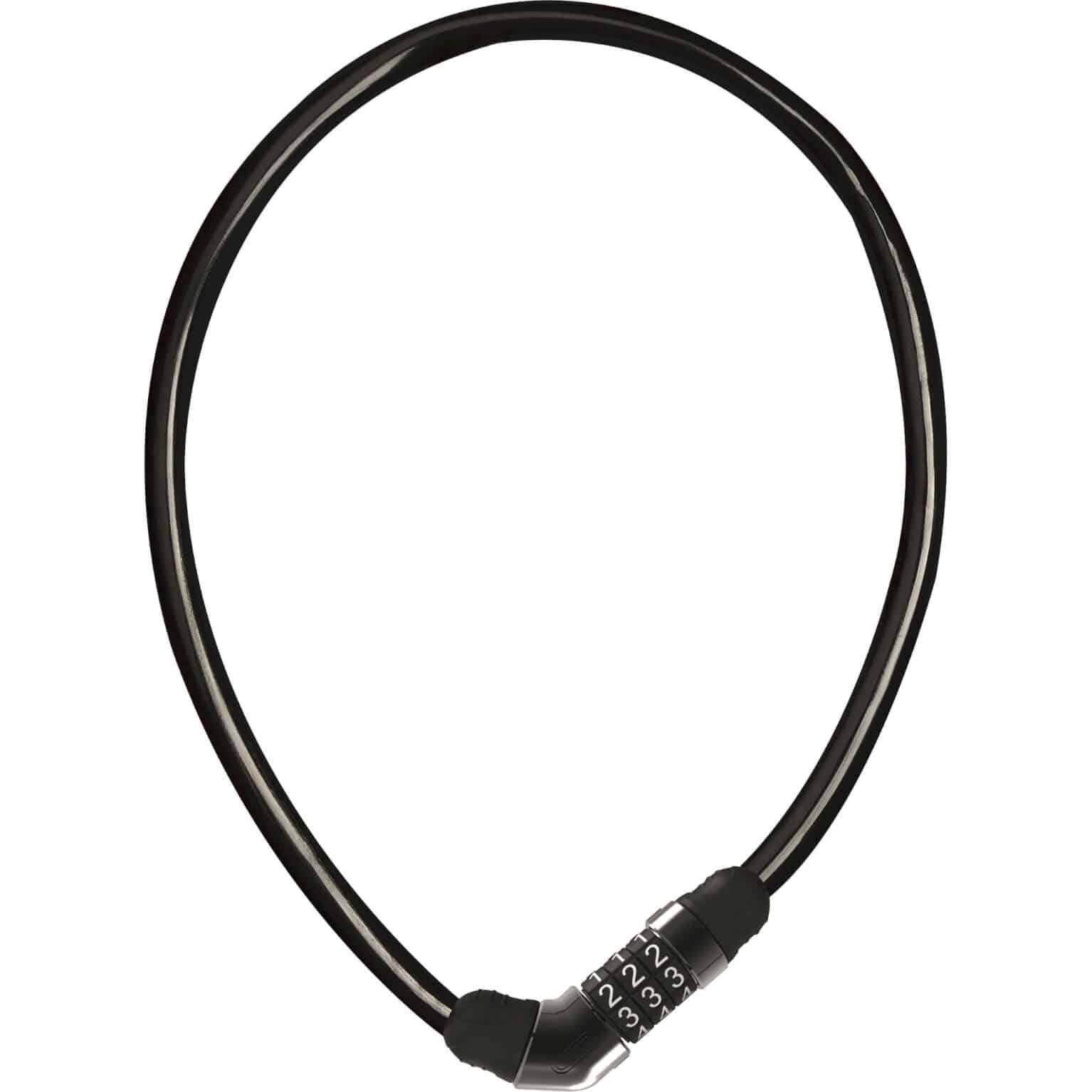 Abus Kabelslot Code 4408C/65 Zwart - Le coq wielerartikelen