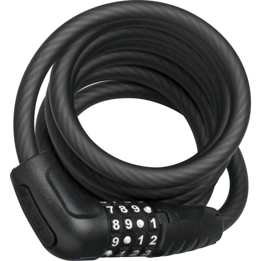 Abus Kabelslot Code Numero 5510C/180 Zwart - Le coq wielerartikelen