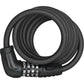 Abus Kabelslot Code Numero 5510C/180 Zwart - Le coq wielerartikelen