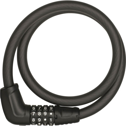 Abus Kabelslot Code Tresor 6412C/85 Zwart - Le coq wielerartikelen