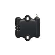 Zwart Abus Sportflex 2504/90 fietsslot met 90 cm kabel en 2 mm dikte met code voor extra beveiliging