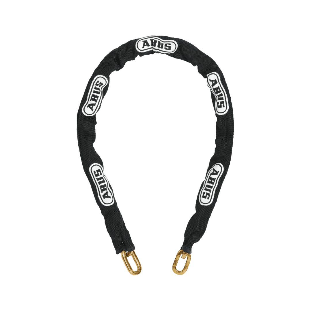 Zwart Abus 8KS140 fietsslot ketting van 140 cm met geharde schakels, ideaal voor veilige fietsbeveiliging