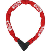 Abus 8900 kettingslot van 85 cm en 9 mm dikte, rood, ART 2 beveiligingsklasse, stevig fietsaccessoire