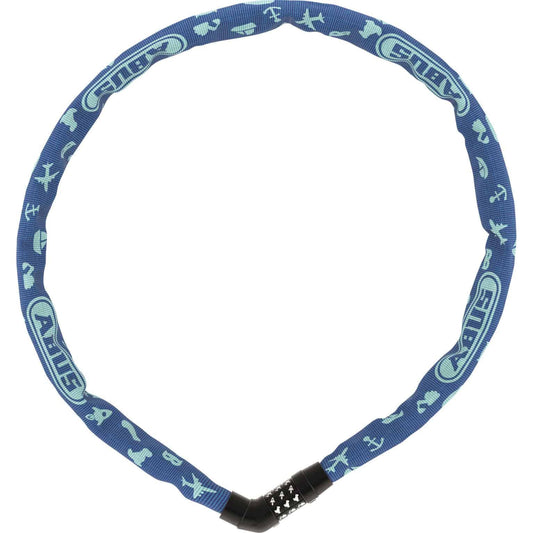 Abus Kettingslot Code 4804C/75 Blauw Symbols - Le coq wielerartikelen