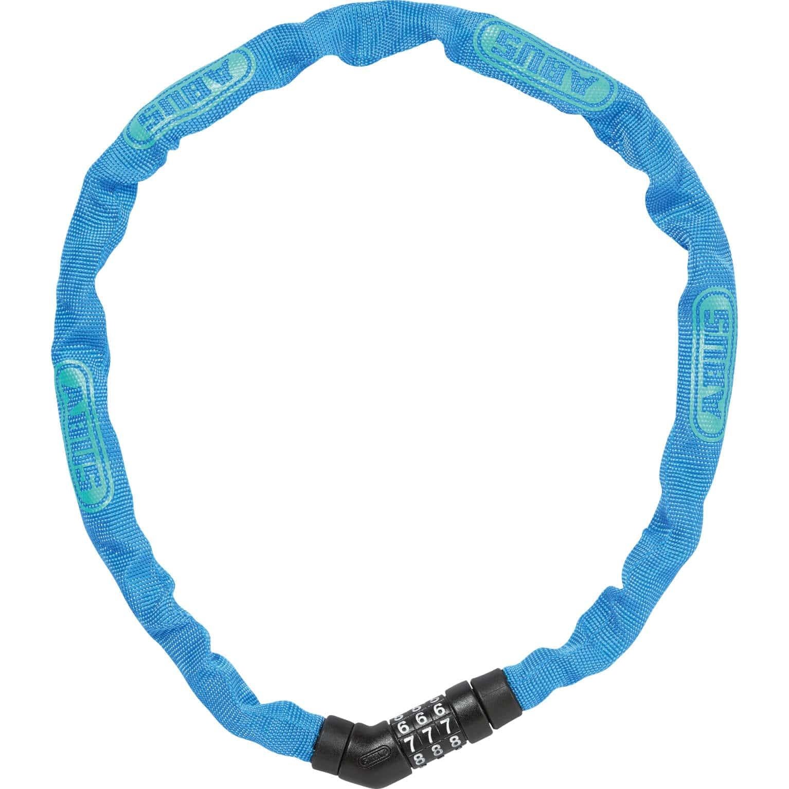 Abus Kettingslot Code Steel-O-Ketting 4804C/75 Blauw - Le coq wielerartikelen