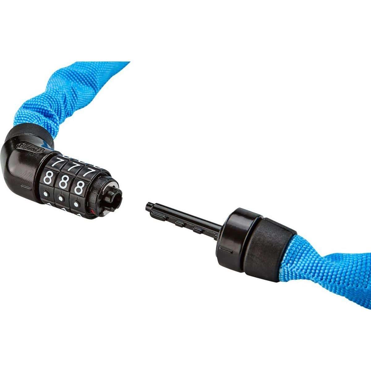 Abus Kettingslot Code Steel-O-Ketting 4804C/75 Blauw - Le coq wielerartikelen