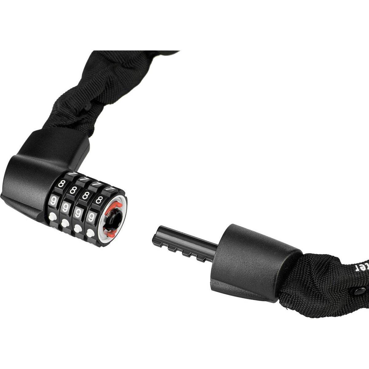 Abus Kettingslot Code Tresor 1385/110 Zwart - Le coq wielerartikelen