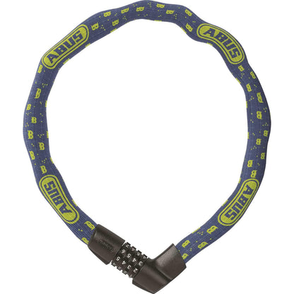 Abus Kettingslot Code Tresor 1385/75 Blauw Mask - Le coq wielerartikelen