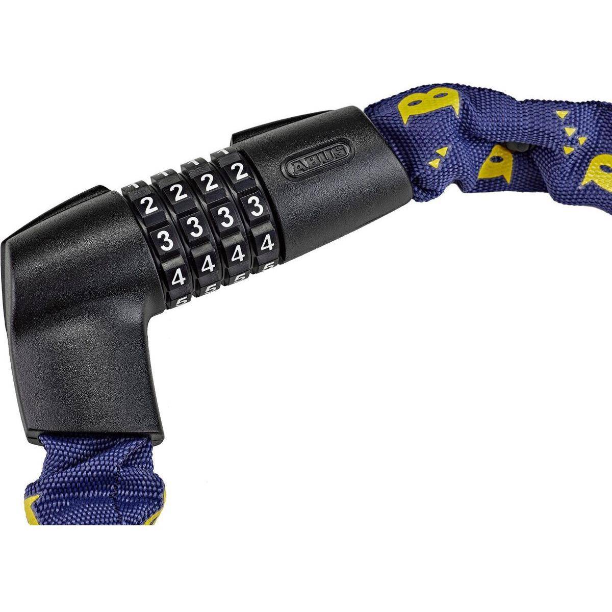 Abus Kettingslot Code Tresor 1385/75 Blauw Mask - Le coq wielerartikelen