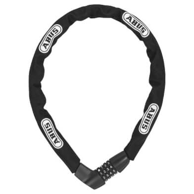 Abus Kettingslot Code Tresor 1385/85 Zwart - Le coq wielerartikelen