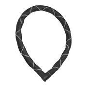 Abus Iven kettingslot 8 mm ART 2, stevig slot met ketting voor fietsbeveiliging, zwart en robuust ontwerp