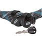Abus Kettingslot Ivytex 7210/85 Crossing Grijs - Le coq wielerartikelen