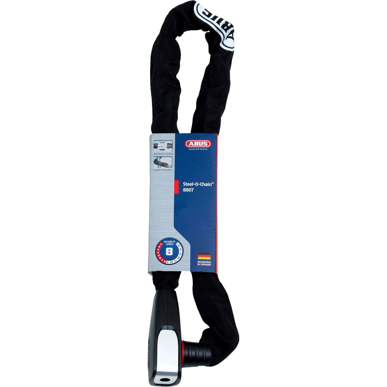 Abus Kettingslot Steel-O-Ketting 8807K/85 Zwart - Le coq wielerartikelen