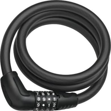 Abus Pantserkabel Code Tresorflex 6615C/120 Zwart - Le coq wielerartikelen