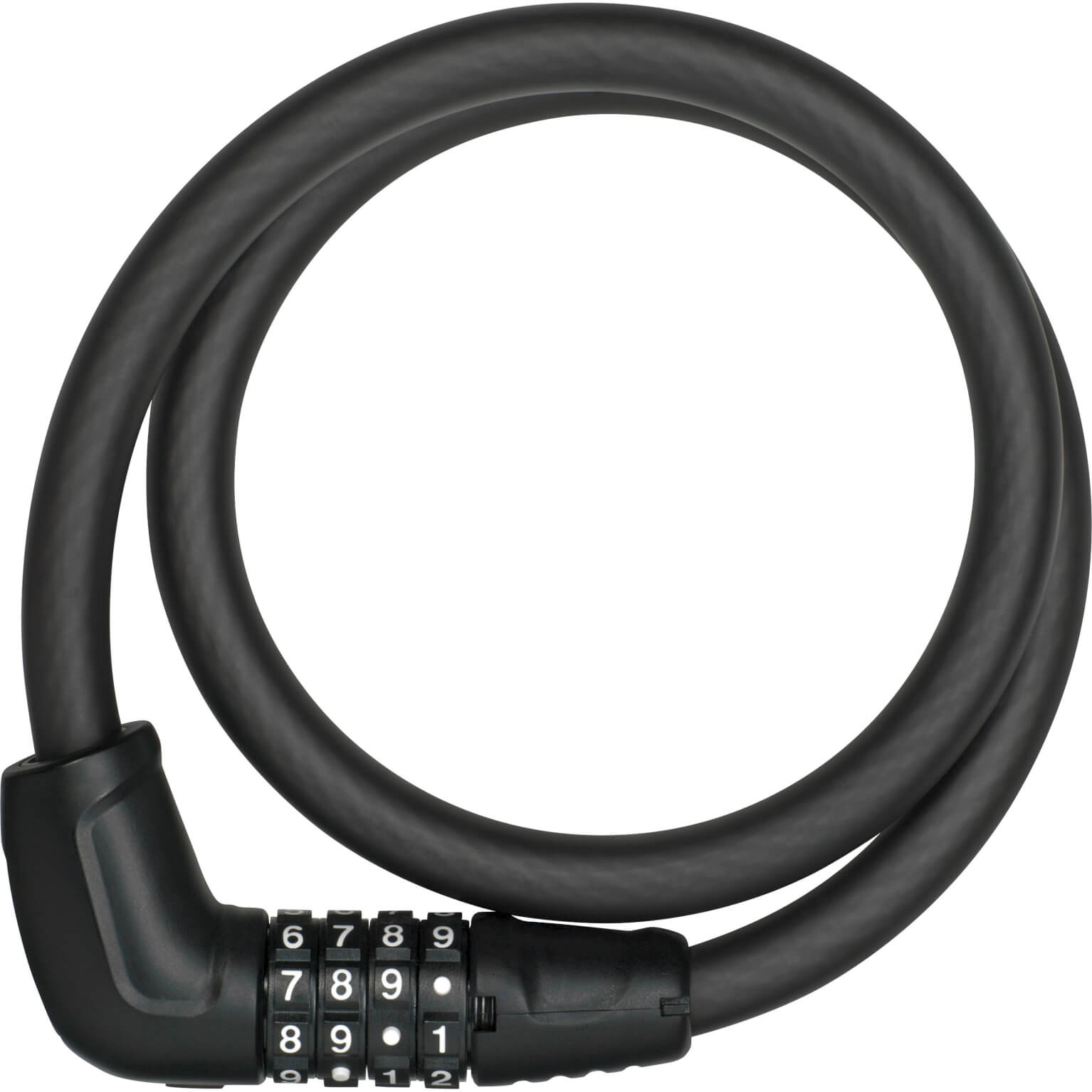 Abus Pantserkabel Code Tresorflex 6615C/85 Zwart - Le coq wielerartikelen